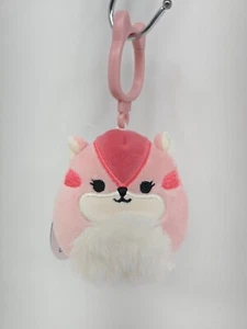Squishmallows 3.5" Dianalee The Chipmunk Clip On Nwt - Imagen 1 de 3