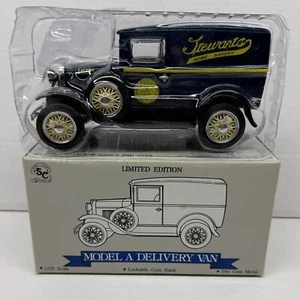Liberty Classics 1929 Ford Model A Delivery Van Lockable Coin Bank 1/25 Die Cast - Picture 1 of 12