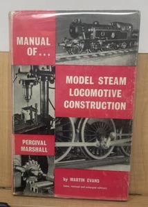Manual de Modelo de Construcción de Locomotoras de Vapor Martin Evans Edición Revisada C5 1962 - Imagen 1 de 14