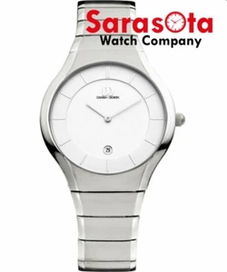 Danish Design IQ62Q943 White Dial Titanium Quartz Classic Sapphire Men's Watch - Picture 1 of 1