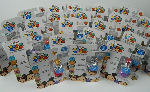 Disney Tsum Tsum 3 Figure Pack Series 2, 3, 5, 7 To Choose From Cover