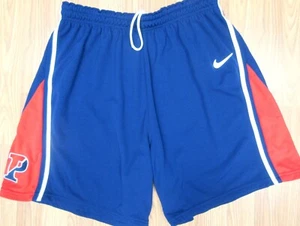 DE COLECCIÓN PENN QUAKERS NIKE POLIÉSTER PANTALONES CORTOS DEPORTIVOS AZUL MARINO Y ROJO Talla X-GRANDE, XL - Imagen 1 de 5