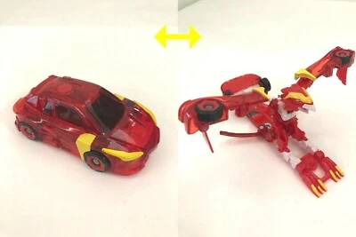 [TURNING MECARD] PHOENIX Transformable Robot Car Korea TV Figure+2card  - Image 1 of 4