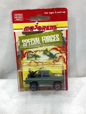 NEW 1990 Majorette Special Forces Pickup Truck & Figures 1/64 Scale Series 220 - Image 1 of 4