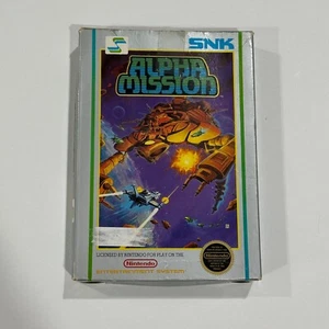 Alpha Mission (Nintendo Entertainment System,NES, 1987) Complete/ Tested - Bild 1 von 10