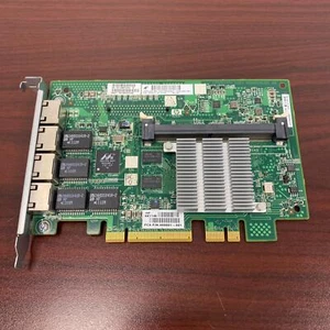 HP 491838-001 Quad Port 4k1145 PCI Ethernet Adapter - Picture 1 of 7