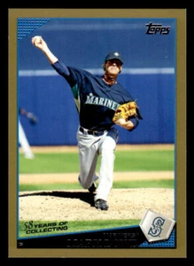 2009 Topps Updates & Highlights #UH273 Mark Lowe Gold #/2009 card - Picture 1 of 2