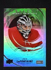 2022-23 UD Trilogy Base #217 Jack LaFontaine /299 - Carolina Hurricanes