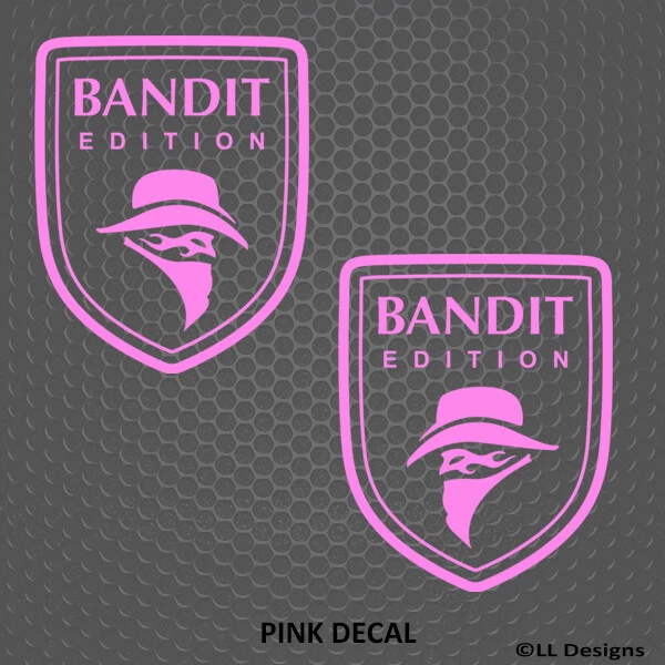 Bandit Editon 适用于 Pontiac Firebird Fender 汽车/SUV 乙烯基贴花对 - 选择颜色 — 第 1/1 张图片