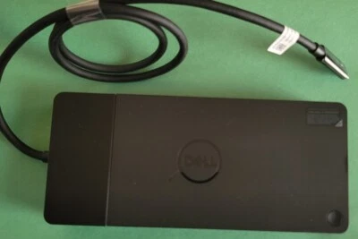 Estación de acoplamiento Dell WD19TB Thunderbolt 180 W de alimentación proporcionada 130 W entregada Foto 1 de 4