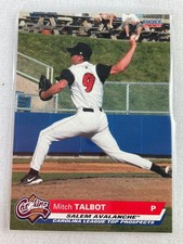 2005 CHOICE Minor League Baseball Card-MITCH TALBOT, Salem Avalanche