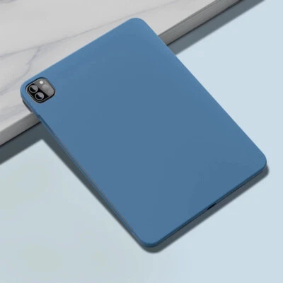 Liquid Silicone Case For iPad Pro 11 12.9 2022/2021 Air 5 10th 9th Protect Cover - Image 1 of 4