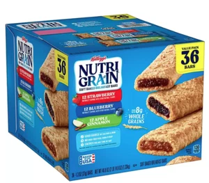 Nutri-Grain Bars Variety Pack, 1.3 oz., 36 pk. - Picture 1 of 3
