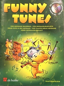 Funny Tunes for Soprano Recorder by Jaap Kastelein with C.D. - Picture 1 of 2