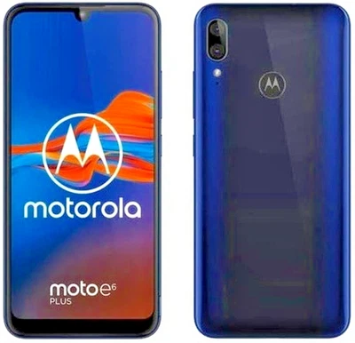 Motorola Moto E6 Plus phone Dual Sim 4GB RAM 64GB Memory Smartphone - Image 1 of 4