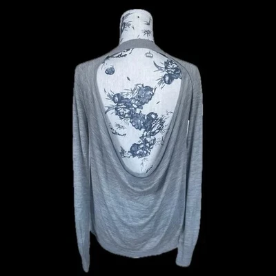 ALEXANDER WANG | XS | шерсти трикотажа драпировки открытый назад свитер верхний рекомендуемая розничная цена производителя $429 - Изображение 1 из 4