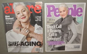 2 magazine lot - Helen Mirren - Allure 2017, People 2022 - Picture 1 of 1