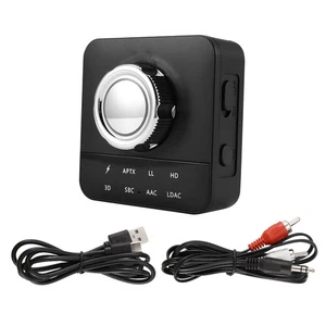 Comaptible-Bluetooth 5.0 Music Receiver with LDAC AAC 3D Stereo HiFi Audio 2950 - Afbeelding 1 van 7