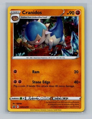 Cranidos #SWSH274 Promo SWSH: Sword & Shield Promo Cards - Image 1 of 2
