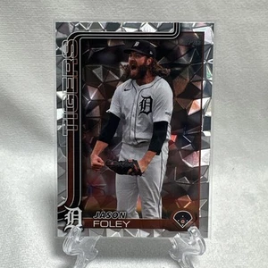 2025 Topps Series 2 Jason Foley #410 Diamante Foil - Picture 1 of 3