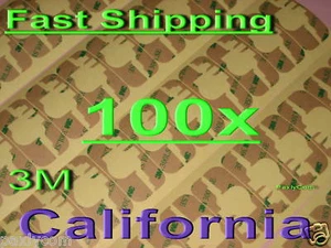 Lot 100 3M iPhone 3g 3gs Adhesive Sticker LCD Digitizer - Photo 1 sur 6