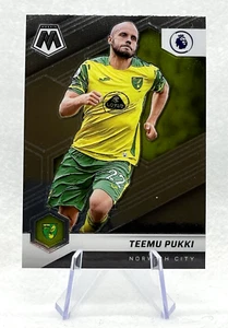 Teemu Pukki 2021-22 Panini Mosaic Premier League #99 Norwich City - Picture 1 of 2