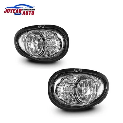 Luces antiniebla para Dodge Intrepid 1998-2004 negras transparentes proyectores luces de conducción Foto 1 de 4