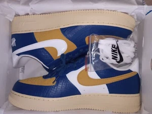 Air Force 1 Low SP Undefeated 5 On It Blue Yellow Croc Size 11 Men’s - Picture 1 of 11