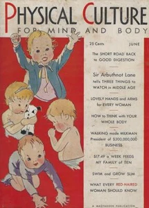 Physical Culture Magazine June 1930 Vacation Motherhood Swimming Digestion Menus - Imagen 1 de 1