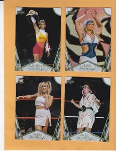 4 LOT 2018 TOPPS LEGENDS OF WWE #WD-1,2,8,10 BLAYZE PHOENIX RUNNELS WD HOF NM-MT - Picture 1 of 2
