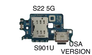 For Samsung Galaxy S22 5G S901U Charging Port Board w/Sim Card Reader/USA - Picture 1 of 2