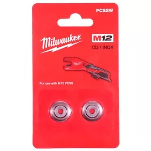 Cortador de tubos Milwaukee PCSSW ruedas de acero inoxidable para M12 Raptor™ (2 piezas) - Imagen 1 de 13