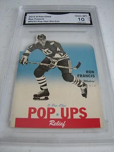 Ron Francis Whalers 2012 O-Pee-Chee Pop Ups troquelado # PU23 grado 10 - Imagen 1 de 1