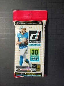 Paquete grueso de fútbol americano NFL 2023 Panini Donruss valor de violonchelo 30 tarjetas - Imagen 1 de 2