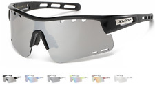 X-Loop Semi-Rimless Shield Oversized Sunglasses Vented Lens Ski Biking Golf Hunt