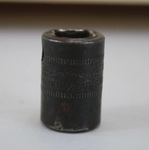 Snap On IMDFM12  3/8" Drive 12-Point 12mm Flank Drive Shallow Impact Socket - Picture 1 of 4