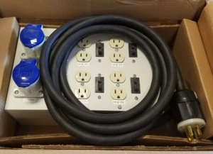 POWERVAR Power Distribution Unit Model: PDU5800-2S P/N: 99021-53R - Picture 1 of 14