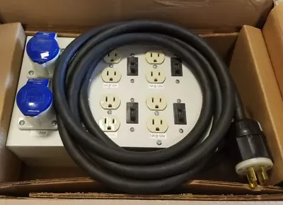 POWERVAR Power Distribution Unit Model: PDU5800-2S  P/N: 99021-53R - Image 1 of 4