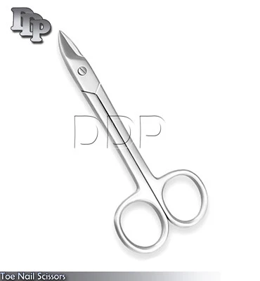DDP Toe Nail Scissors 4.5'' Clippers Podiatry Chiropody Straight Steel