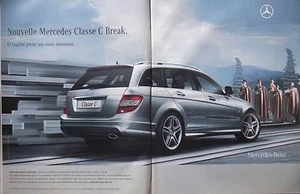 PUBLICITÉ DE PRESSE 2007 MERCEDES BENZ CLASSE C BREAK - ADVERTISING - Imagen 1 de 1