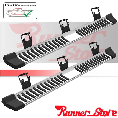 For 2017-2026 Ford F-250 Super Duty Crew Cab 6" Running Boards Bar Side Step V - Image 1 of 4
