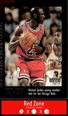 1999 Upper Deck MJ Career Collection - #30 Michael Jordan NM Set Break. - Image 1 of 2