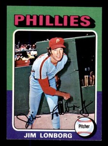 1975 Topps Mini Baseball #94 Jim Lonborg NM