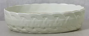 Crown Classics Fine Porcelain Basket Weave Pattern Bowl - Picture 1 of 12