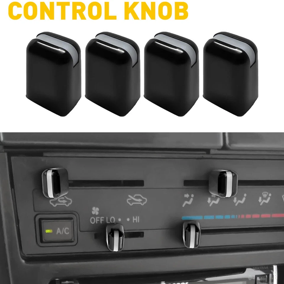 Para camioneta Toyota 1984-2002 4Runner calentador de aire acondicionado tablero perillas de control de clima A Foto 1 de 1