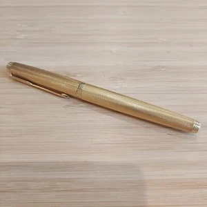 PENNA STILOGRAFICA PARKER 20 μ-M-PLACCATO ORO-PENNINO 585 ORO 14 K - Picture 1 of 9