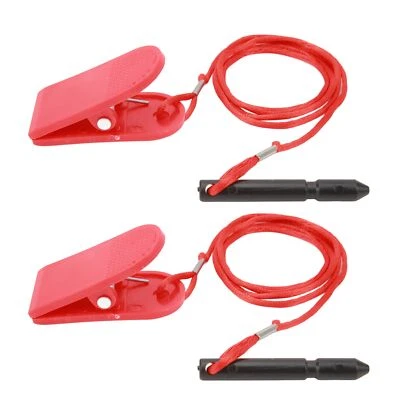 2Pcs Treadmill Safety Key Running Machine Safety Switch Safety Lock Emergen EOB - Image 1 of 4