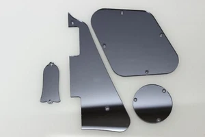 Smoke Mirror Gibson Les Paul Pickguard, cavity covers, and Truss rod cover set - Picture 1 of 6