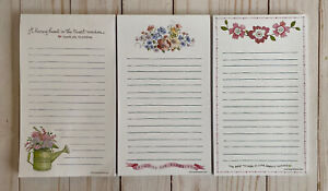 Susan Branch Note Memo Pads Set Of 3 Inspirational Gifts Small Love Notes New
