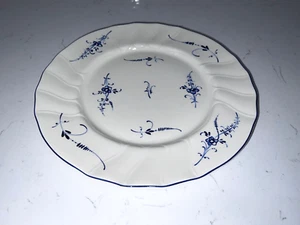 Depuis 1948 VILLEROY & BOCH Vieux Luxembourg Porcelain Dinner Plate Dark Blue - Picture 1 of 4